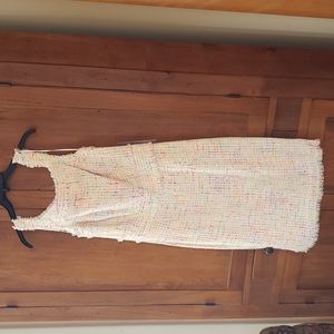 Theia square neck confetti cocktail dress size 12